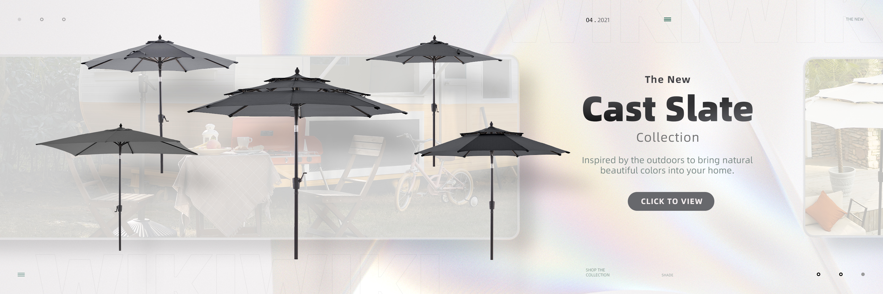 wikiwiki 10x10FT Cantilever Patio Umbrella Outdoor Offset Square Umbrella w/ 36 Month Fade Resistance Recycled Fabric, 6-Level 360ÃÃÂ°Rotation Aluminum Pole for Deck Pool, Navy Blue